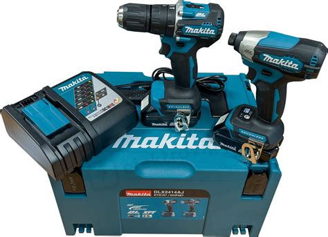 MAKITA ZESTAW COMBO DTD157 DHP487 2XAKU DLX2414AJ Elektrovip Pl