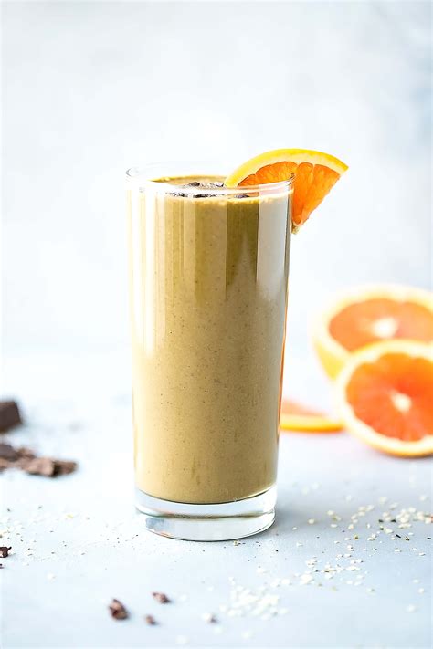 Chocolate Orange Smoothie Recipe Cooking Lsl