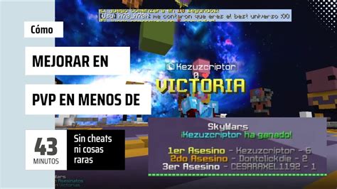 C Mo Mejorar En Pvp C Mo Ganar Todas Las Partidas En Skywars