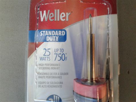 Lot Detail Weller Standard Duty High Performance Soldering Iron Kit