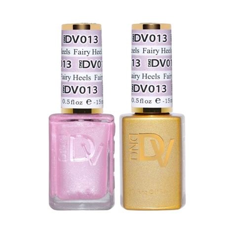 Dnd Diva Gel Polish And Nail Lacquer Duo Set 013 Fairy Heels