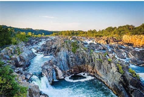 Potomac River Great Falls On The Potomac Hiking In Virginia Day