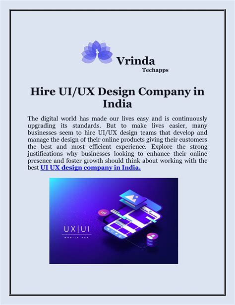 PPT Hire UI UX Design Company In India PowerPoint Presentation Free