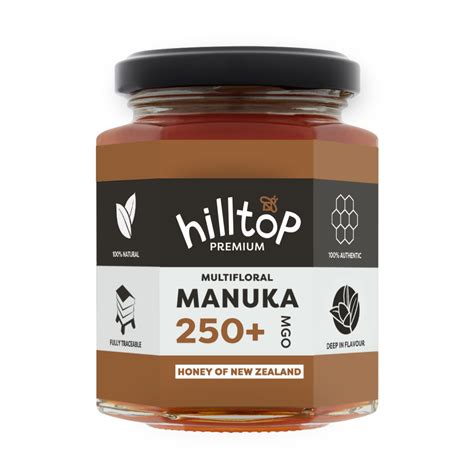 Mānuka Honey Mgo 250 Hilltop Honey