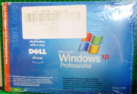 Dell Windows Xp Professional Service Pack Reinstallation Cd Sp New