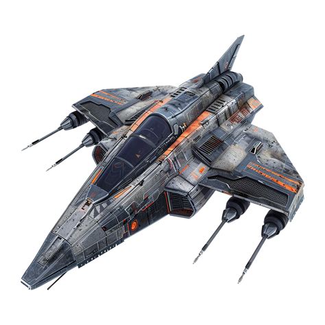 Spaceship Isolated On Transparent Background 45800410 Png