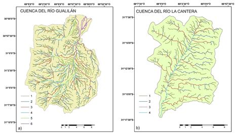 Análisis morfométrico y morfotectónico de dos cuencas fluviales