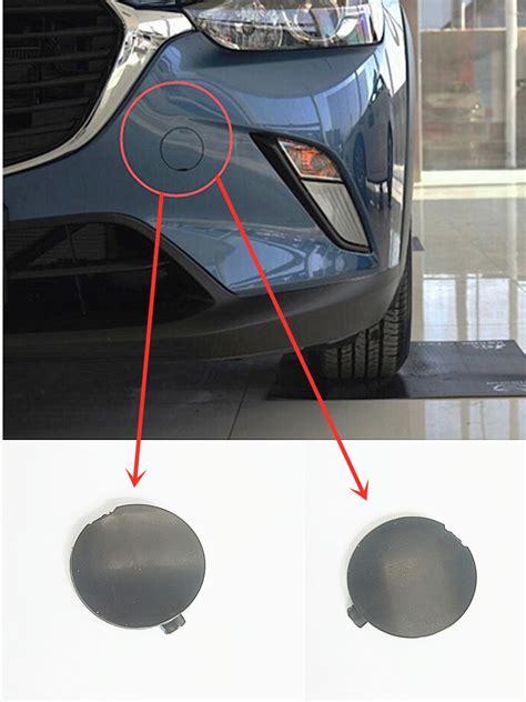 Car Accessories Front Bumper Towing Hook Cover For Mazda CX3 2015 2019