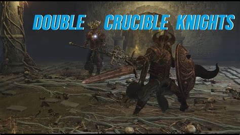 How To Beat The Crucible Knights Duo NO GIMMICKS Elden Ring YouTube