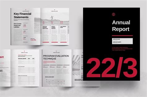 60 Annual Report Templates Word InDesign 2023 Web Design Hawks