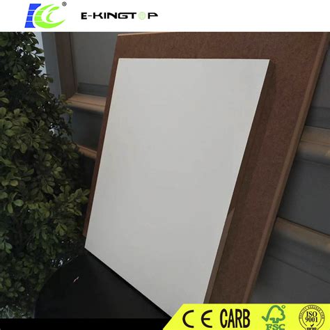 Wholesale Warm White Melamine Laminated MDF For Furniture China