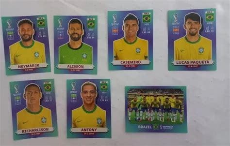 Kit Figurinhas Do Lbum Copa Do Mundo Qatar Avulsas