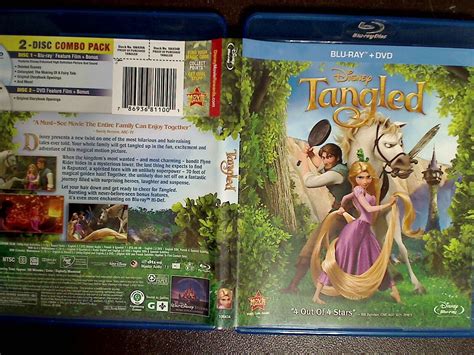 Tangled Blu Ray DVD 2011 2 Disc Set EBay