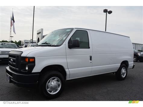 2014 Oxford White Ford E Series Van E150 Cargo Van 95695270 Photo 3