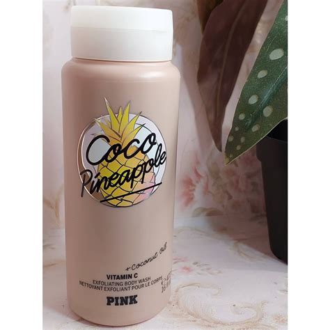 Coco Pineapple Exfoliating Body Wash Pink By Victorias Secret Shopee