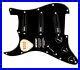 Dimarzio Billy Corgan Loaded Strat Pickguard Black Black Left Hand