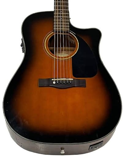 Fender T Bucket Ce Cutaway Acoustic Electric Dreadnought Guitar For