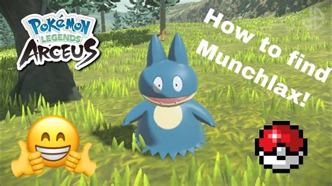 How to Find Munchlax in Pokémon Legends of Arceus Quick Tutorial