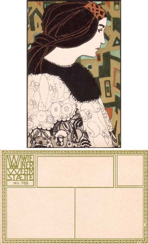 WW 769 sig Maria Likarz Wiener Werkstätte Postkarten