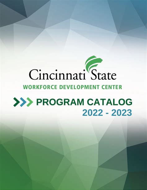 Cincinnati State Technical & Community College Workforce Development ...