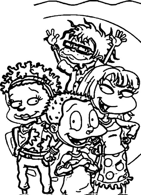 Rugrats All Grown Up Coloring Page