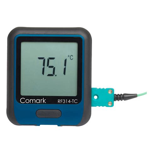 Comark Rf314 Tc Temperature Data Logger K Type Thermocouple Probe