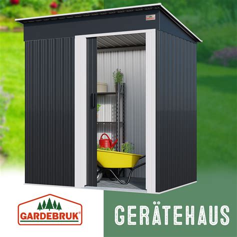 Gardebruk Garden Tool Shed Equipment Store X X Cm Steel