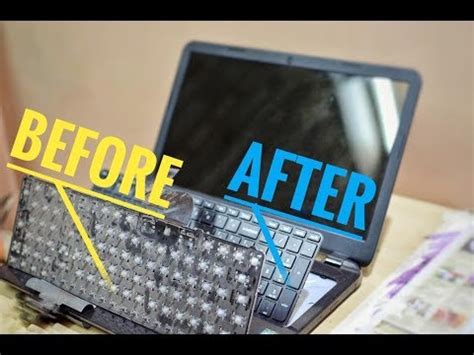 How To Clean Keyboard Of Laptop Easy Way Youtube