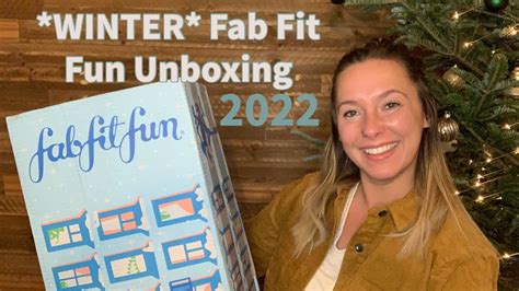 Fab Fit Fun Unboxing Winter My Favorite Subscription Youtube