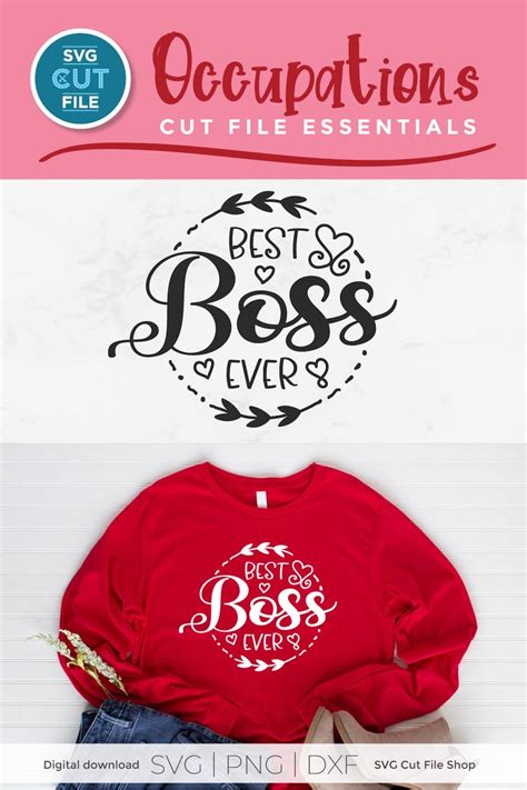 Best Boss Ever Svg Boss Svg Boss Appreciation Boss T Etsy