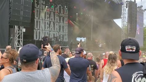 Unearth My Will Be Done Live At Blue Ridge Rock Festival