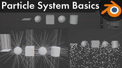 Blender Particle System Basics Emission Hair Settings Youtube