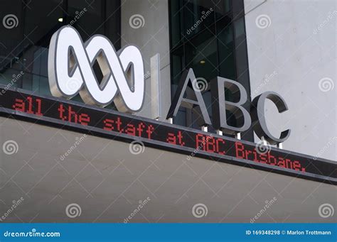 Logo De La Abc Australian Broadcasting Corporation Foto De Archivo