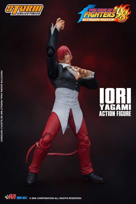 King Of Fighters Iori Yagami Figure By Storm Collectibles The