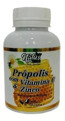 Pr Polis Verde Vitamina C E Zinco Mg Imunidade Mercadolivre