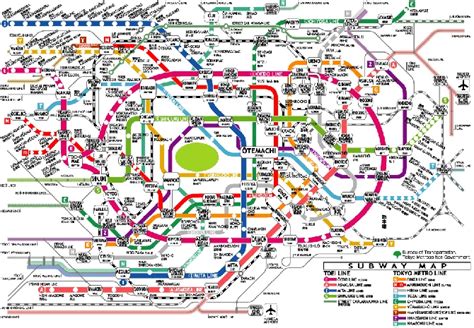 Komunikacja miejska w Japonii Pociągi i metro w Tokio