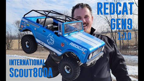 Redcat Gen9 International Scout 800A 1 10 RTR Trail Truck YouTube