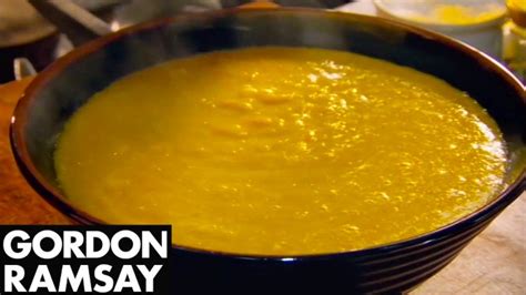 Spiced Sweetcorn Soup Gordon Ramsay Gordon Ramsey Recipes Sweet