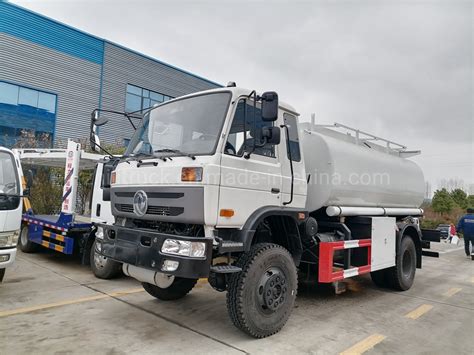 Dongfeng DFAC 4 4 Full Driver 8000liter Fuel Tanker Truck China Fuel