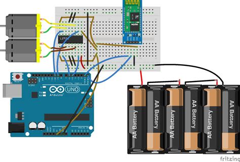 Bluetooth Based Dc Motor Speed And Direction Control Using Arduino