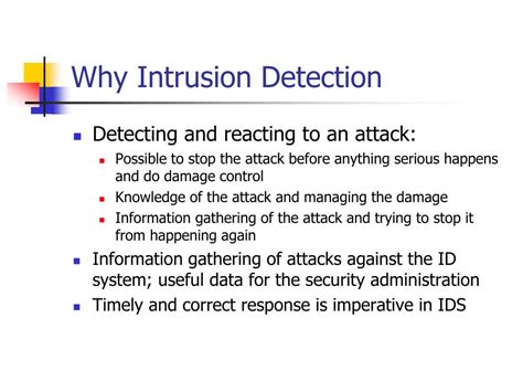 Ppt Intrusion Detection System Ids Powerpoint Presentation Free Download Id1060605