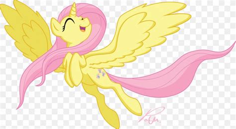 Fluttershy My Little Pony Princess Celestia Winged Unicorn Png