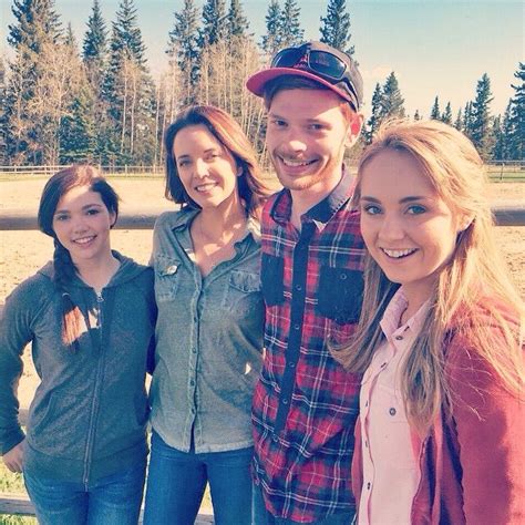 Amber with other members of the cast of Heartland. Heartland Season 9, Watch Heartland ...