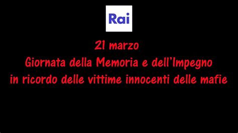 Xxvii Giornata Della Memoria E Dellimpegno In Ricordo Delle Vittime