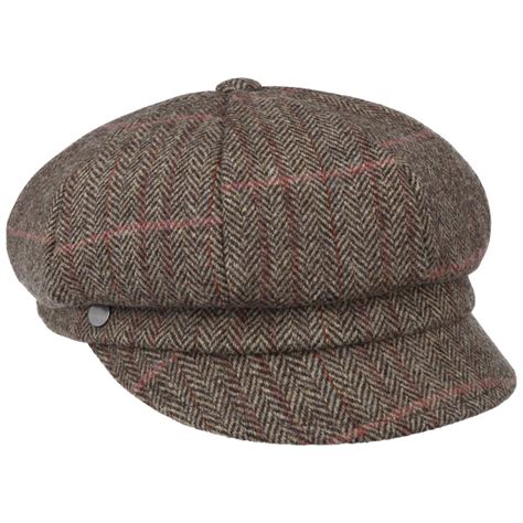 Casquette Gavroche Shetland Wool M Lange By Lierys