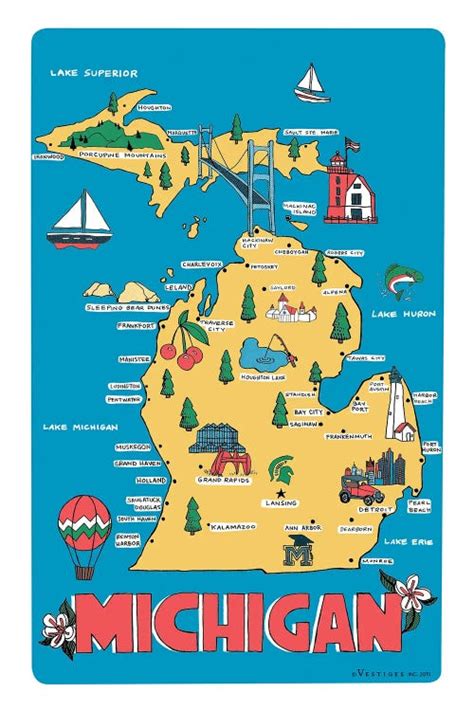 Michigan II Canvas Print by Vestiges | iCanvas