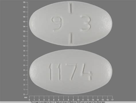 Pill Identifier Penicillin V Potassium Ndc 0093 1174