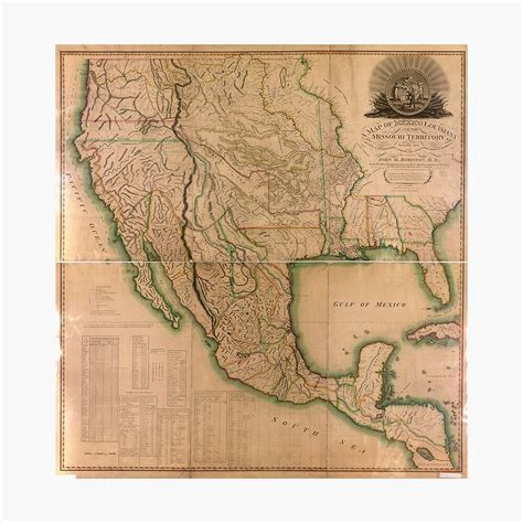 "Map of North America Missouri Territory (1826)" Photographic Print by ...