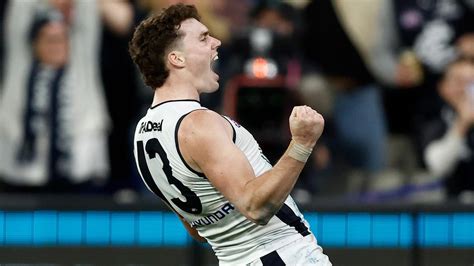 Afl Finals Melbourne V Carlton Weitering Pickett Bump On Cripps