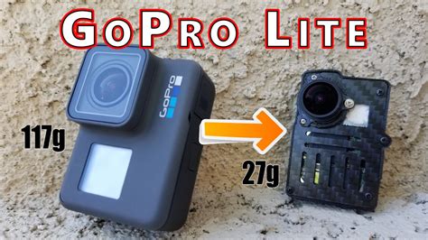 How To Make A 27g Naked GoPro Lite YouTube